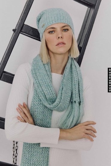 Ajour Design Head Sock Mint