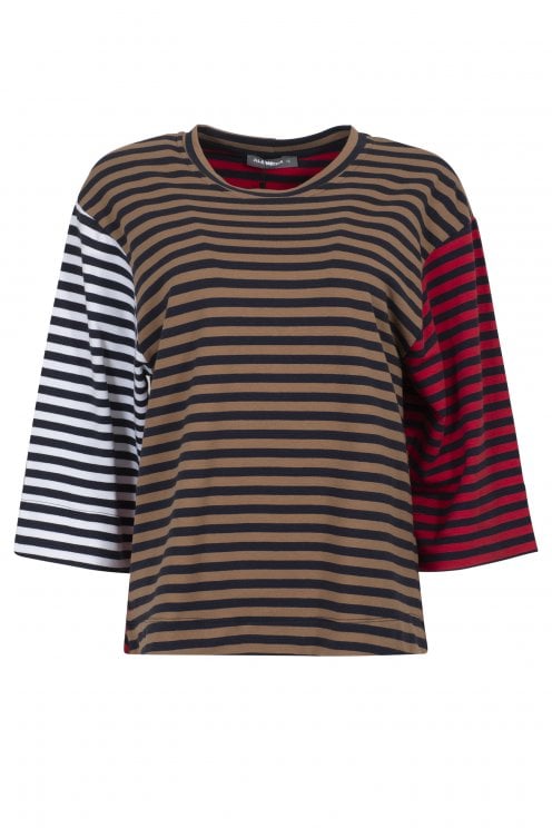 Aliah Easy Tee Stripes
