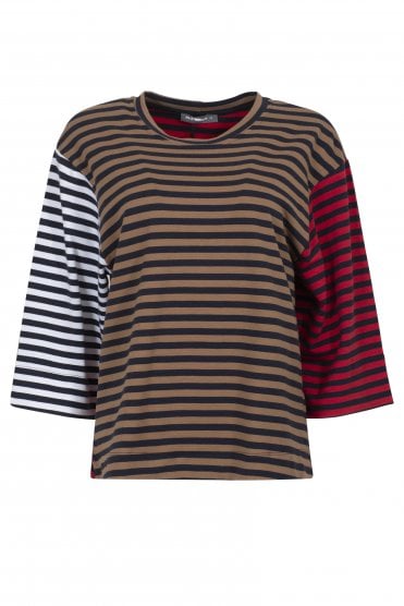 Aliah Easy Tee Stripes