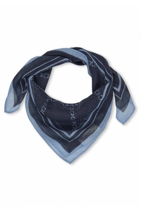 Alvienne Scarf Dress Blue