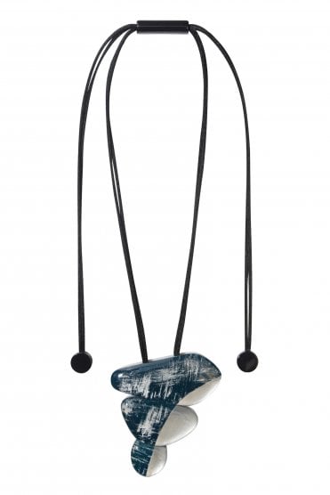 Avani Pendant Silver/teal