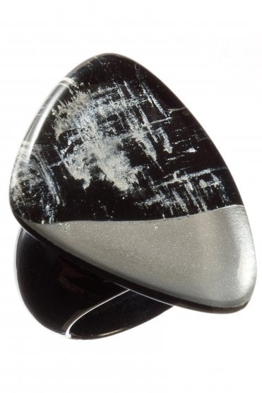 Avani Ring Silver/black