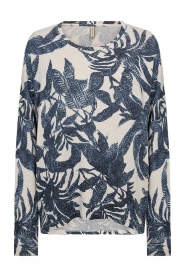 Biara Aop 152 Top Navy Mel