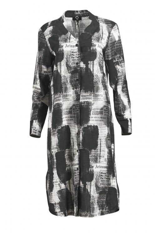 Brush Shirt Dress Sand