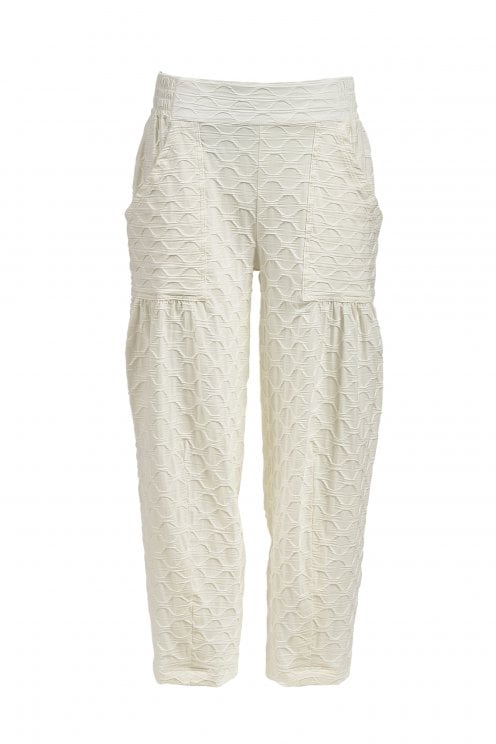 Bubble Trouser Off White