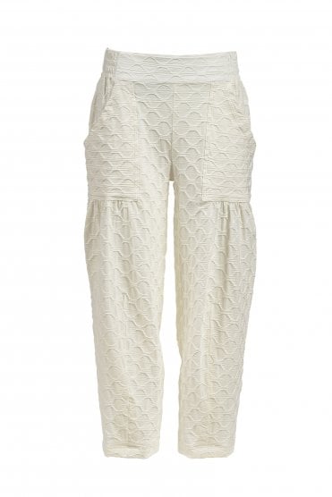 Bubble Trouser Off White