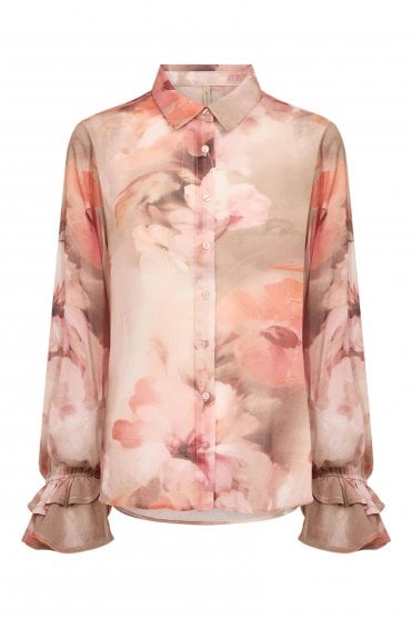 Carmen 1 Blouse Rose Combo