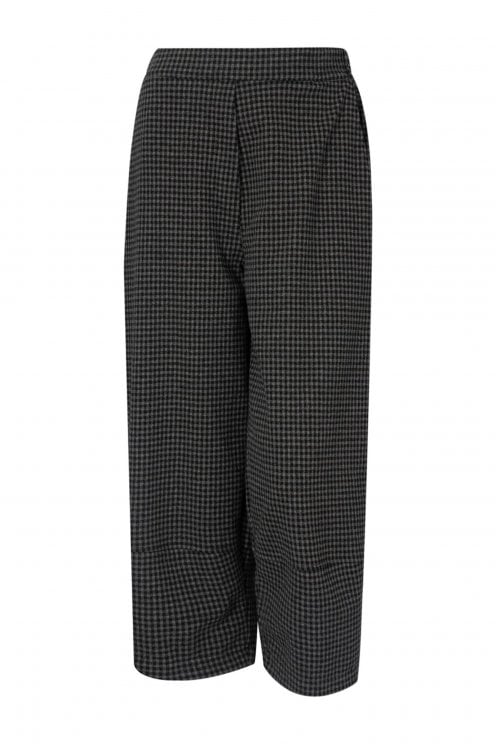 Check Balloon Pants Grigio