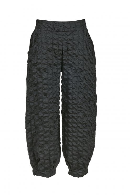 Check Pants Black