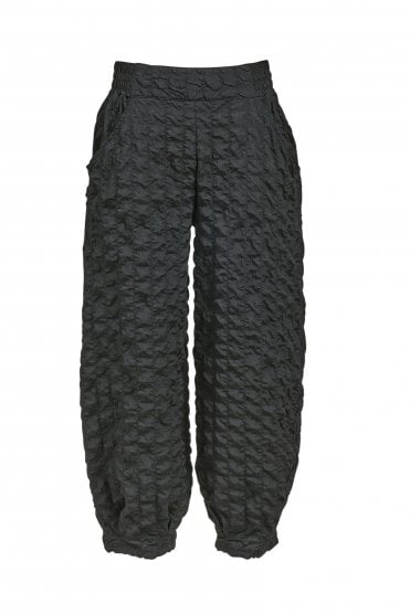 Check Pants Black