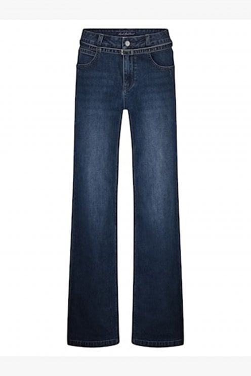 Claudette Wide Leg Jeans Dark Stone