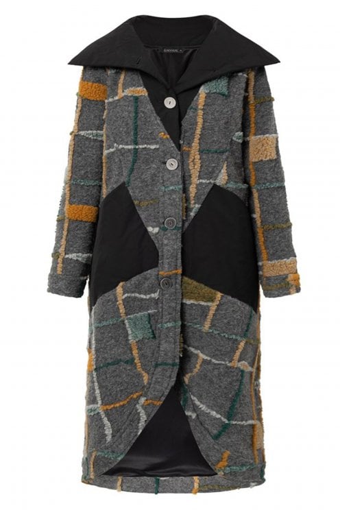 Claudio Wool Coat Anthracite