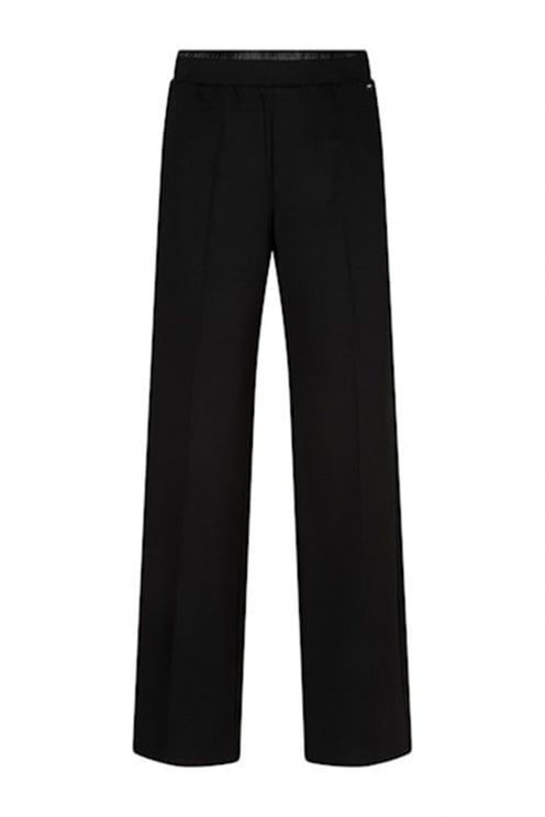 Colette Sporty Wide Leg Trouser Black