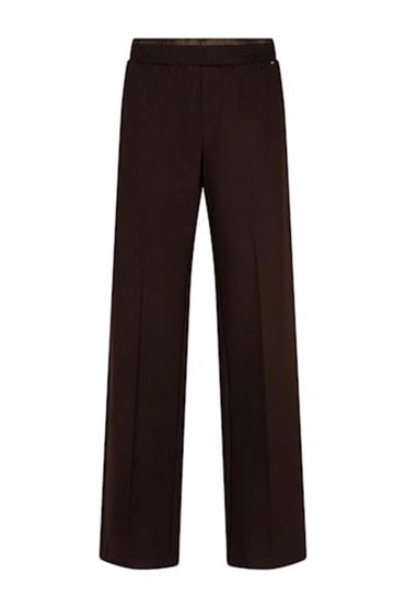 Colette Sporty Wide Leg Trouser Espresso