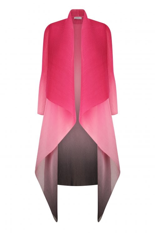 Collare Coat Cabaret Pink