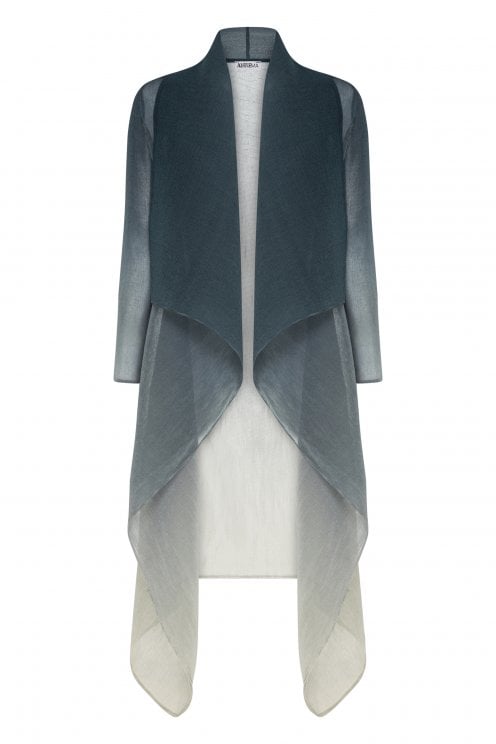 Collare Coat Gable Ombre