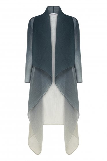 Collare Coat Gable Ombre