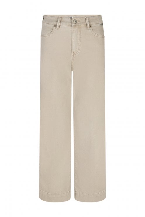 Conny Fancy Stitching Trouser Pebble