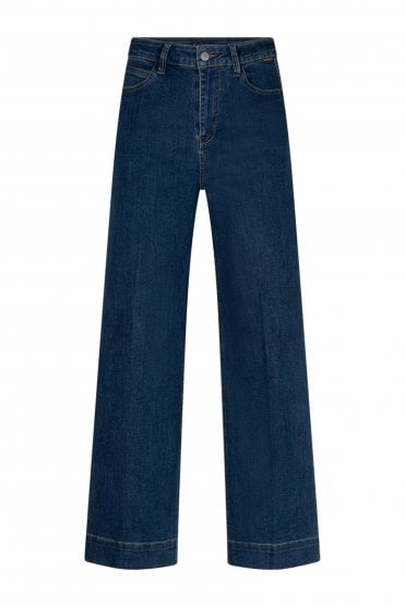 Conny Wide Leg Jean Dark Blue