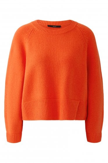 Cosy Knit Pullover Orangeade