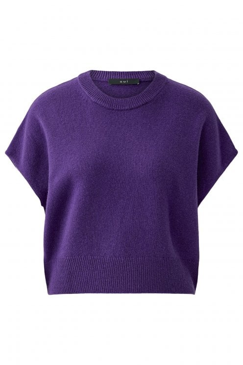 Cosy Sleeveless Pullover Ultra Violet
