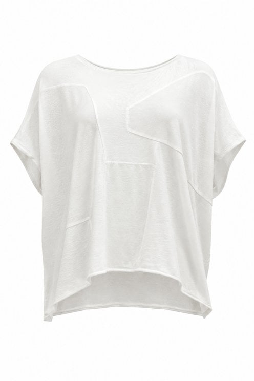 Cotton Mix Pullover White
