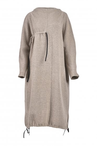 Crincle Dress Sand