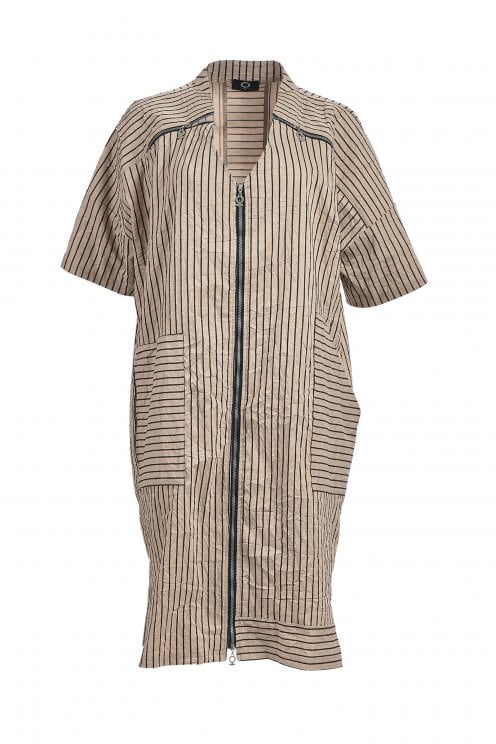 Crinkle Jacket Sand