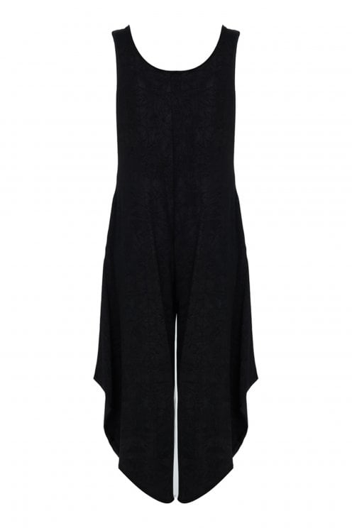 Dawn Jersey Jumpsuit Black