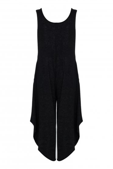 Dawn Jersey Jumpsuit Black