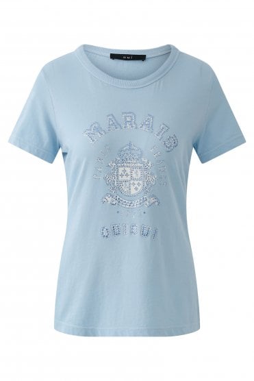 Diamante Tee Celestial Blue