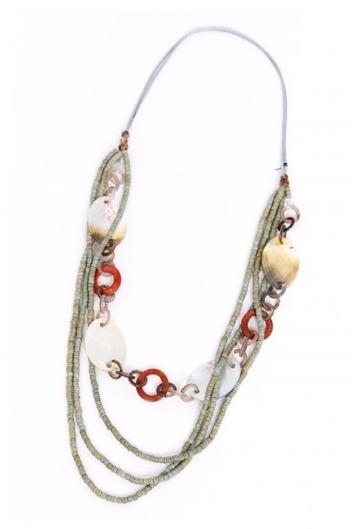 Disc Necklace Camelia