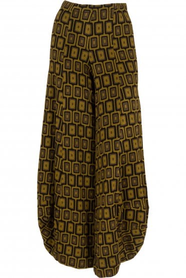 Dynamite Days Wide Leg Pants Chartreuse