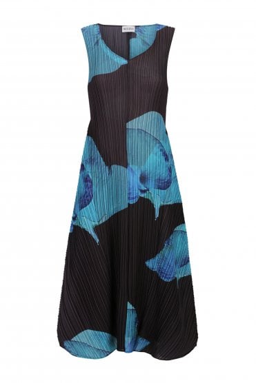 Estrella Dress Aqua Pea