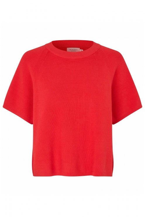 Fokimia Short Sleeve Pullover Poinsettia