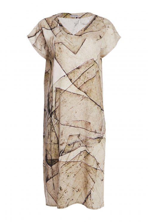 Graphic Print Tunic Ash