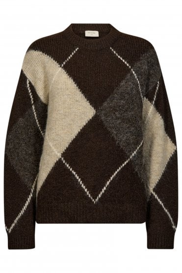 Grslulu Pullover Mole Mel/grey Mel