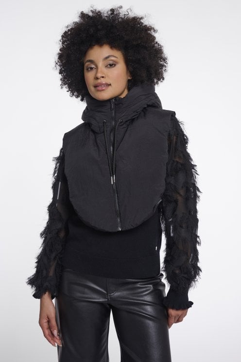 Hood Collar Black