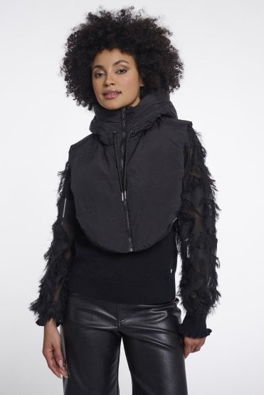 Hood Collar Black