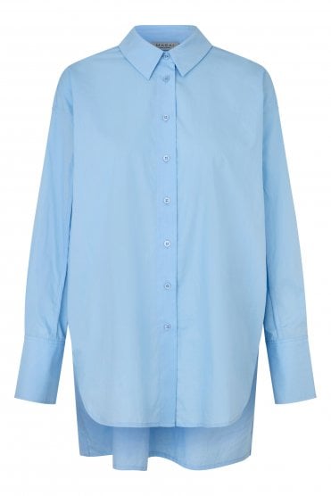 Isavelle Oversize Shirt Powder Blue