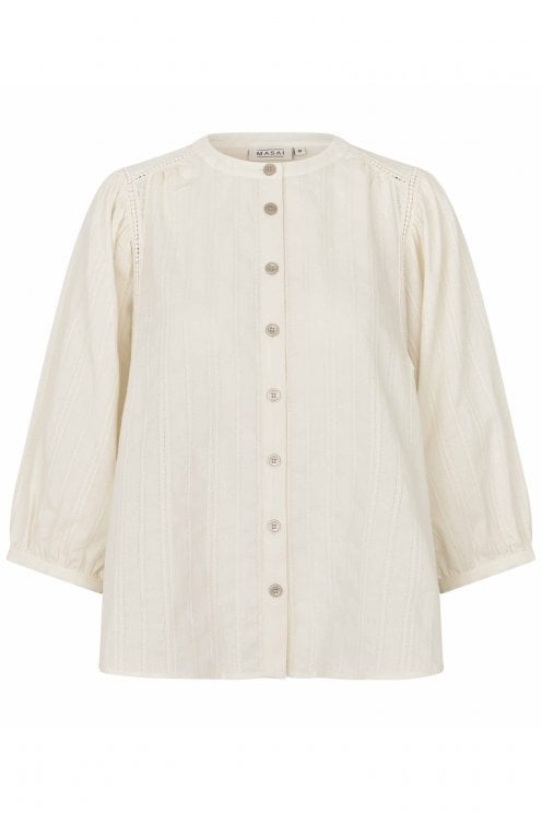 Ithara Blouse Whitecap