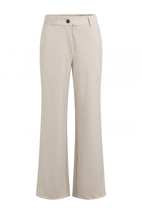 Jersey Wide Leg Trouser Slate Grey