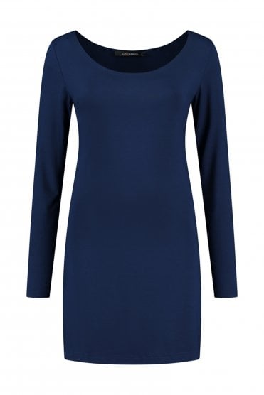 Kate Basic Long Top Blueberry