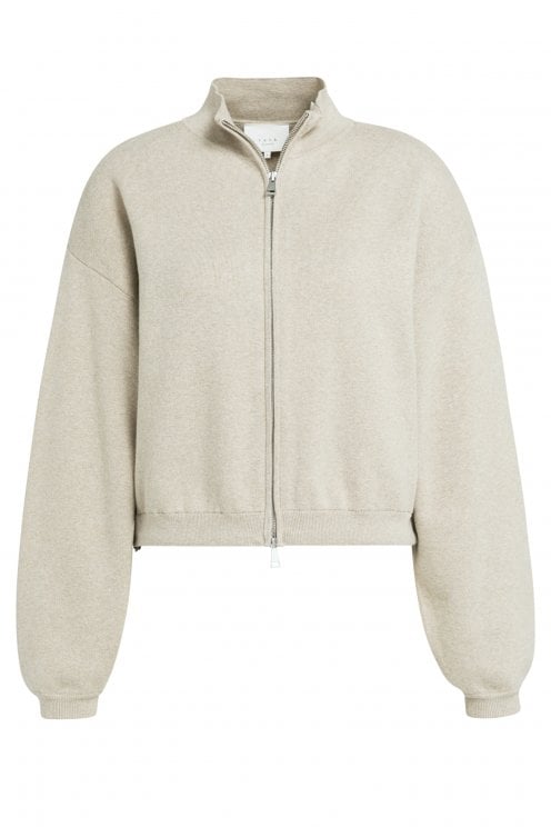 Knitted Cardigan Cashmere Grey Mel
