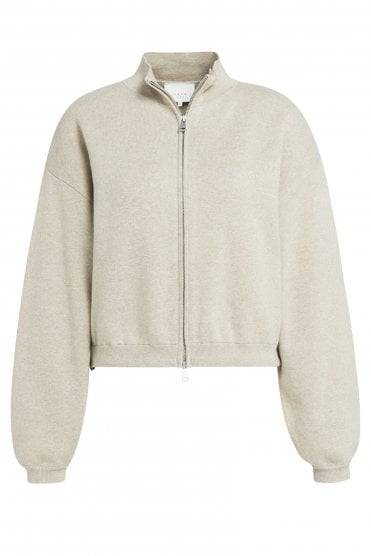 Knitted Cardigan Cashmere Grey Mel