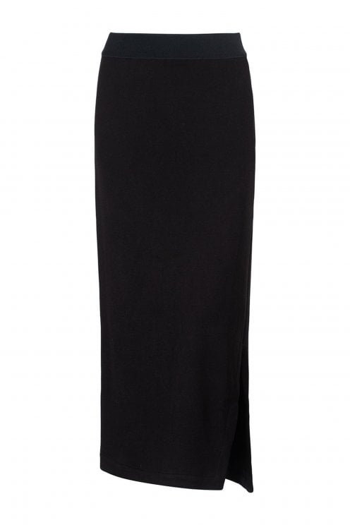 Knitted Skirt Black