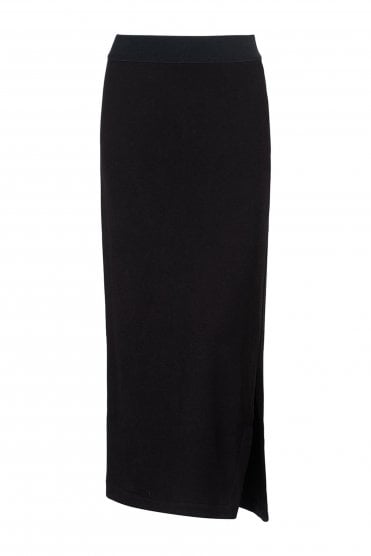 Knitted Skirt Black