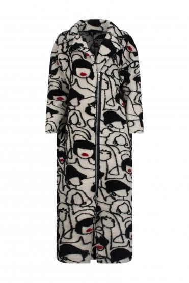 Lady Long Coat Multi