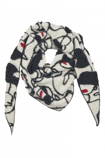 Lady Triangle Scarf Multi