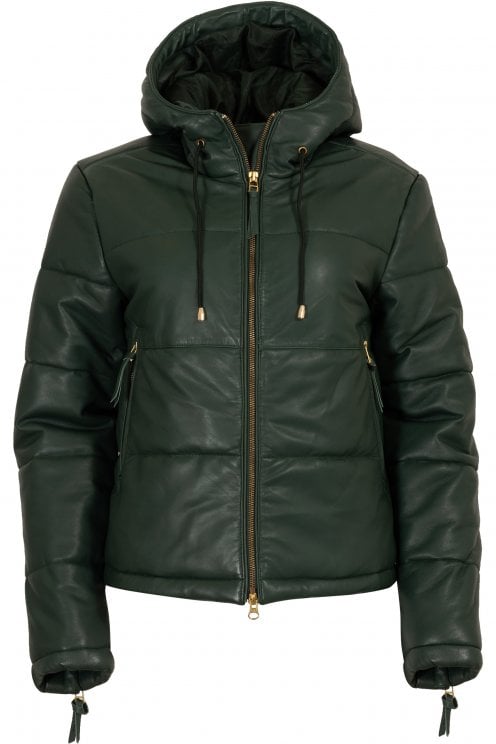 Laguna Leather Jacket Cedar